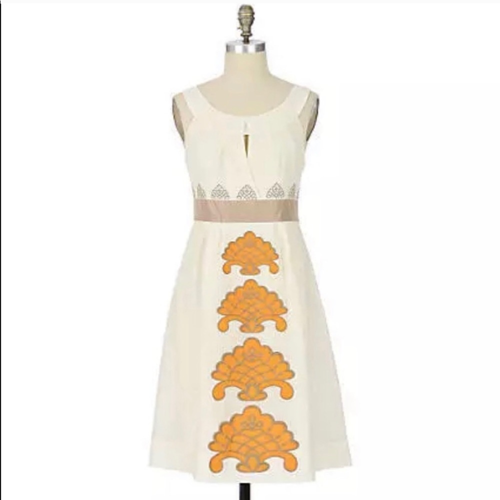 Anthropologie Floreat Krasna Knee Length Dress, 2 - Picture 2 of 6